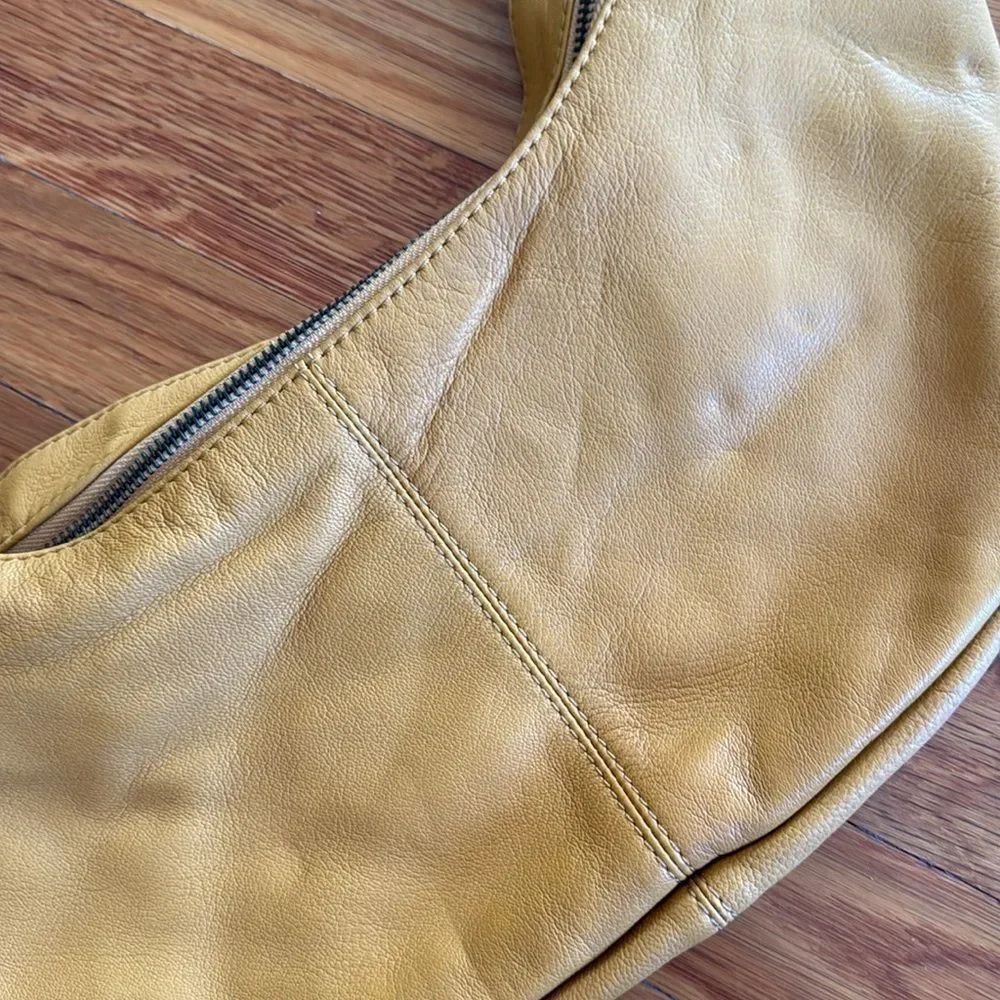 Free People Idle Hands Sling yellow mustard, color - Picture 7 of 10